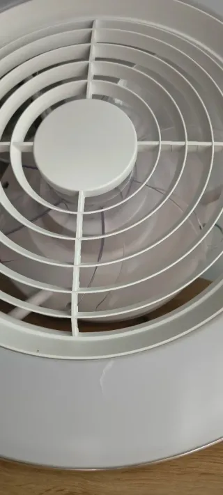 Ventilador MANTRA ALISIO Plata/Blanco