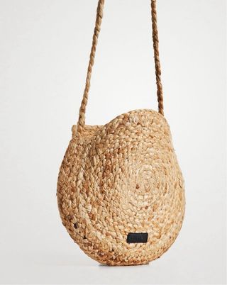 Bolso yute Desigual conchas y flecos nuevo