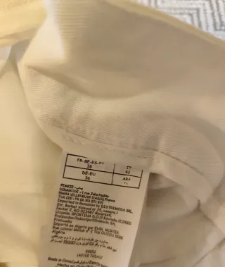 Pantalón blanco Pimkie Talla 38