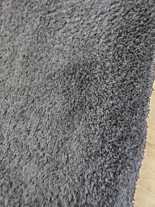 Alfombra de salón negra