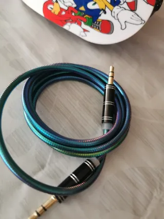 Auriculares Sonic Naranja y Blanco