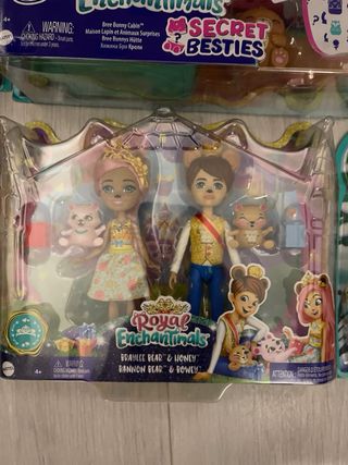 Lote 5 Muñecas Enchantimals