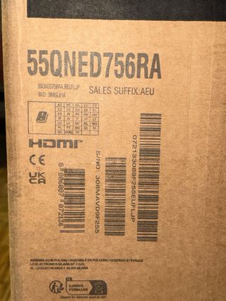 LG QNED 55” modelo 55QNED756RA con panta
