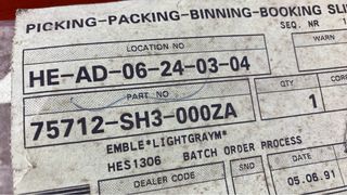 Anagrama Honda Concerto