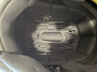 Casco Scorpion Moto Azul/Blanco Casi Nuevo