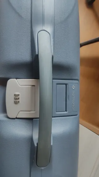 Juego de maletas Samsonite azul/gris