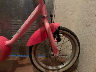 Bicicleta infantil rosa unicornio