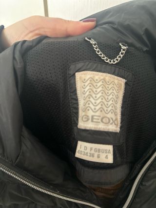 Piumino Geox nero