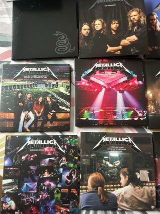 Metallica Caja Edicion Limitada Libro, 14CD + 5DVD