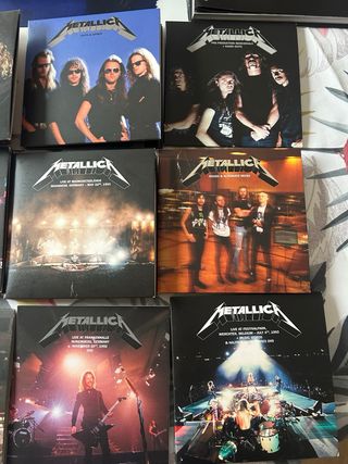 Metallica Caja Edicion Limitada Libro, 14CD + 5DVD