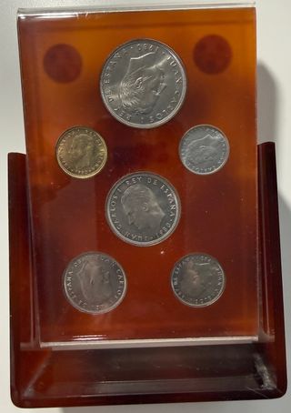 Conjunto 6 monedas Mundial 82 España