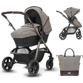 Carrito bebe: capazo+silla paseo silver cross
