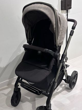 Carrito bebe: capazo+silla paseo silver cross