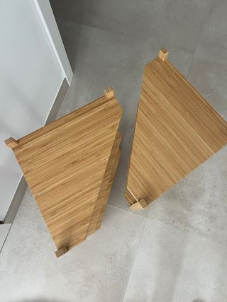 Estantería Esquina Bambú IKEA RÅGRUND