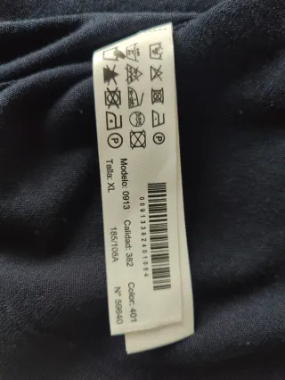 Massimo Dutti Cárdigan Punto Manga Corta Azul