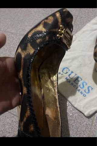 Scarpe con tacco Guess leopardate