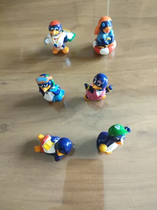 Figuras Kinder Pingüinos Colección