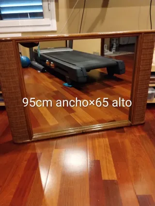Muebles dormitorio: cabezal, mesitas y espejo