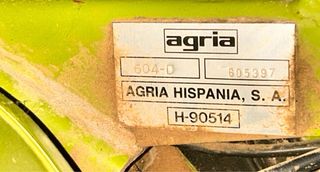 Motocultor Agria 604D motor de gasolina 2 tiempos