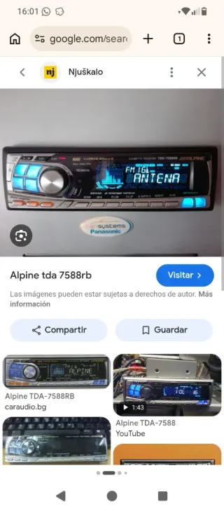 Radio Coche Alpine V-DRIVE 600x