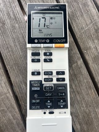 Mando Aire Acondicionado Mitsubishi Electric