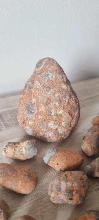 Lote colección de 32 piedras naturales