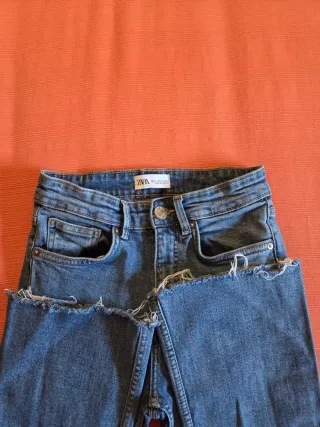 Vaqueros Zara niña talla 32