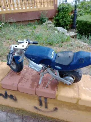 Mini Moto Razor Azul