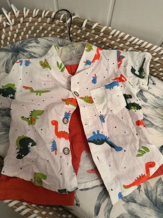 Conjunto primavera- Verano Dinosaurios Bebé