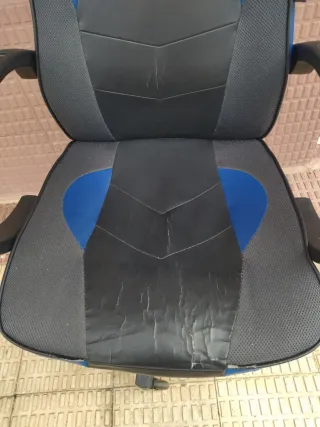 Silla Gamer BFX Negra y Azul