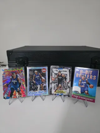 Lote 4 cartas Paolo Banchero Topps NBA 2025-26