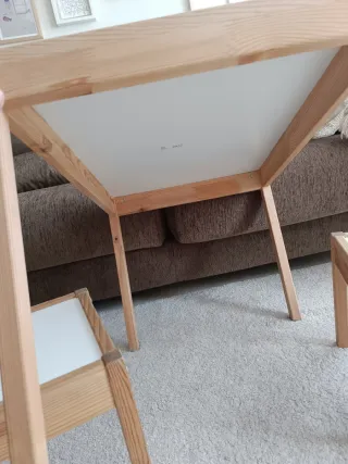 Conjunto Mesa y Sillas Infantil Ikea