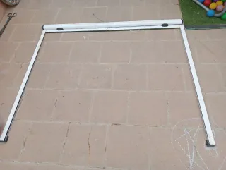 Mosquitera enrollable blanca