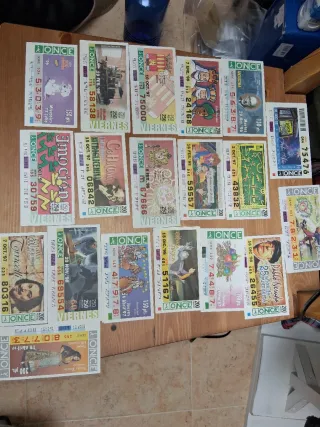 CUPONES ONCE Antiguos  y cupones OID