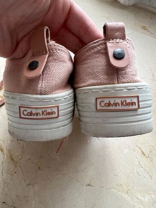 Zapatillas Calvin Klein rosas
