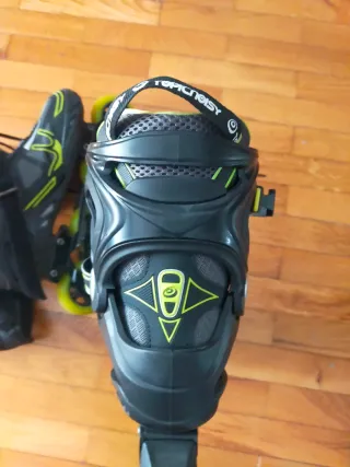 Patines en línea y protecciones talla 42