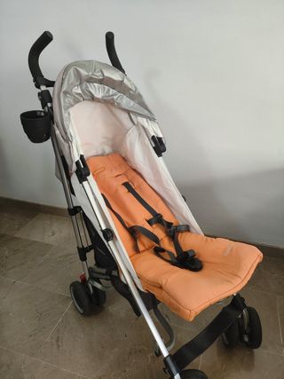 Silla de paseo bastón Uppababy G-Luxe naranja