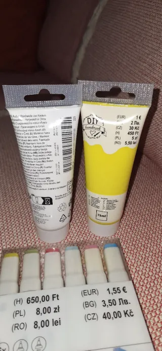 Kit manualidades DIY pintura y rotuladores