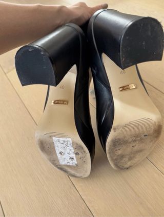 Botas Guess Negras Tacón Plataforma