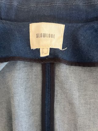 Gabardina vaquera Slowlove Talla XS