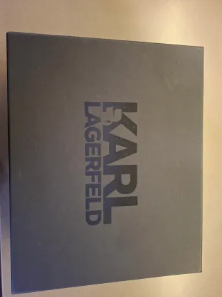 Zapatillas Karl Lagerfeld Plata y Negro