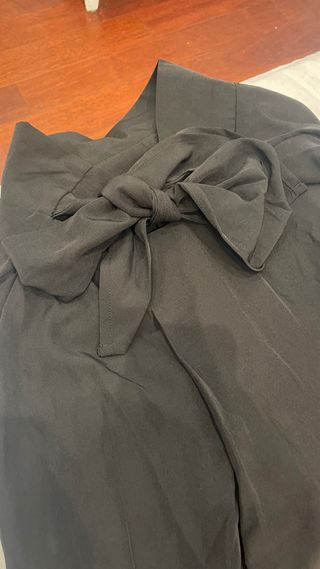 Falda midi negra talla XL