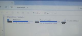Portátil HP i5 8/32GB SSD 256GB