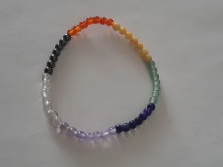 Lote 6 pulseras piedras naturales