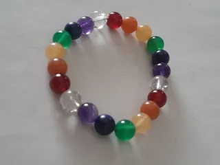 Lote 6 pulseras piedras naturales