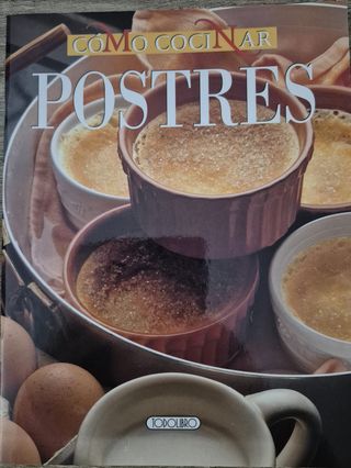 Lote de 5 libros "Como cocinar"