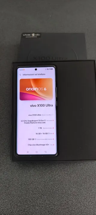 Vivo X100 Ultra 1TB 16GB Bianco