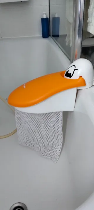 Organizador de juguetes para baño