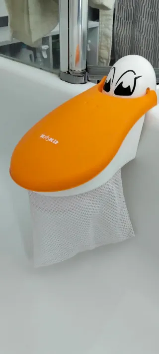 Organizador de juguetes para baño