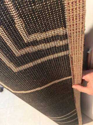 Tappeto nero moderno 130x190